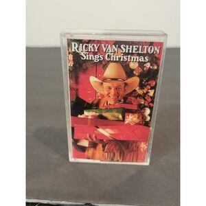 Ricky Van Shelton Sings Christmas Cassette 1989 Columbia‎